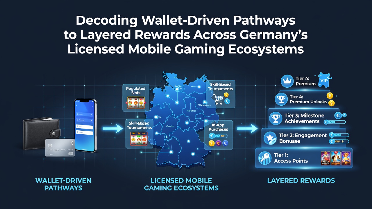 Digitale Wallets verbinden sich mit mobilen Casino-Plattformen und zeigen gestaffelte Belohnungsstrukturen in lizenzierten deutschen Märkten