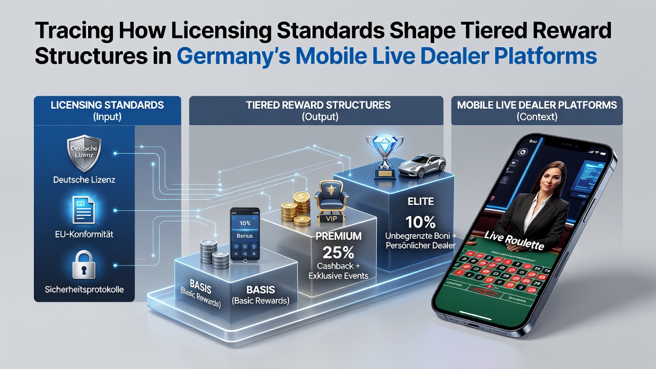 Darstellung von Lizenzstandards und Belohnungsstrukturen in deutschen mobilen Live-Dealer-Plattformen